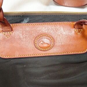 Dooney & Bourke Tan and Black Bag, See Description For Condition